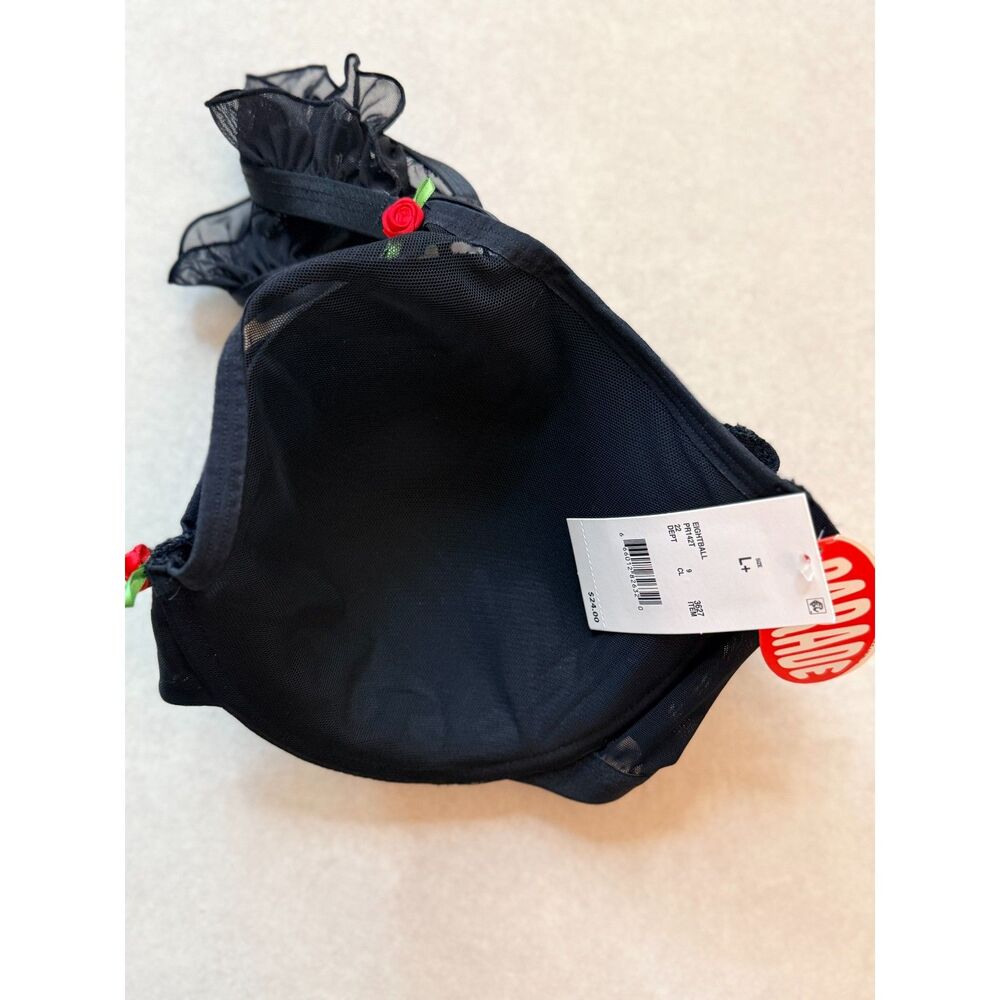 Parade Black Ruffle Bra - Picture 2 of 4